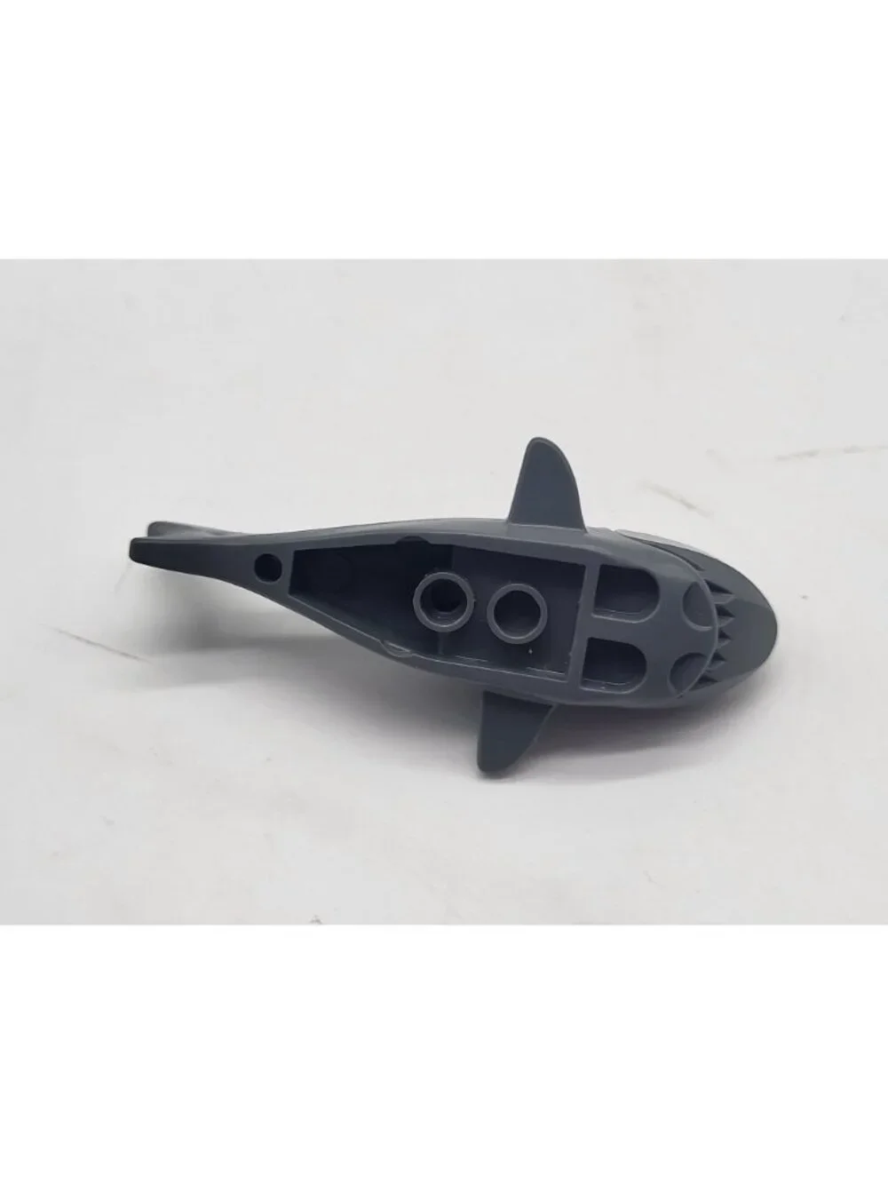 Lego Shark Rounded Nose Debossed Gills Figure 14518c04pb01